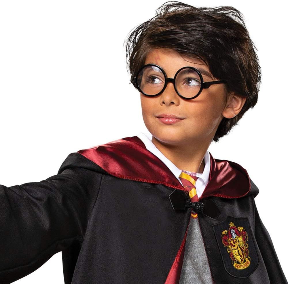 Detalle de Disguise Harry Potter Deluxe Harry Costume for Boys with Gryffindor Robe