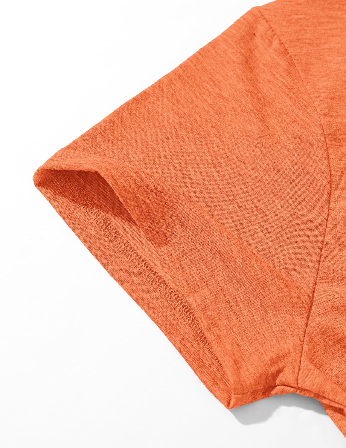 Detalle de TARAINYA Henley T-Shirt Homme coton à poche – Manches courtes, Regular Fit