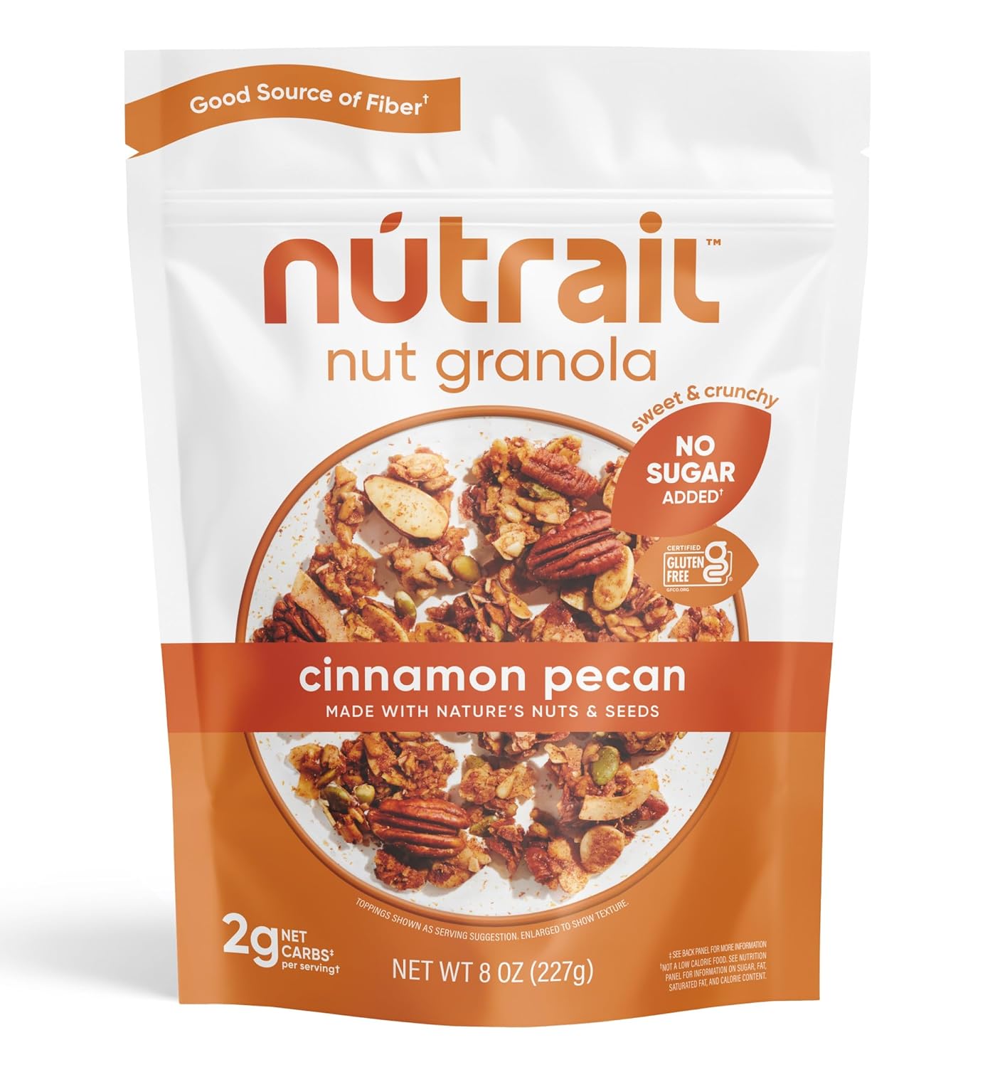 Detalle de NuTrail Nut Granola 8 oz