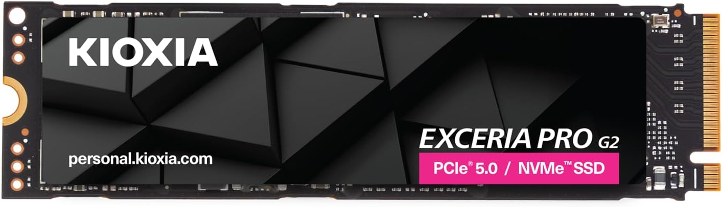 Detalle de KIOXIA SSD-CK1.0N5PRG2R 内蔵SSD 1024GB PCIe 5.0×4 M.2 2280