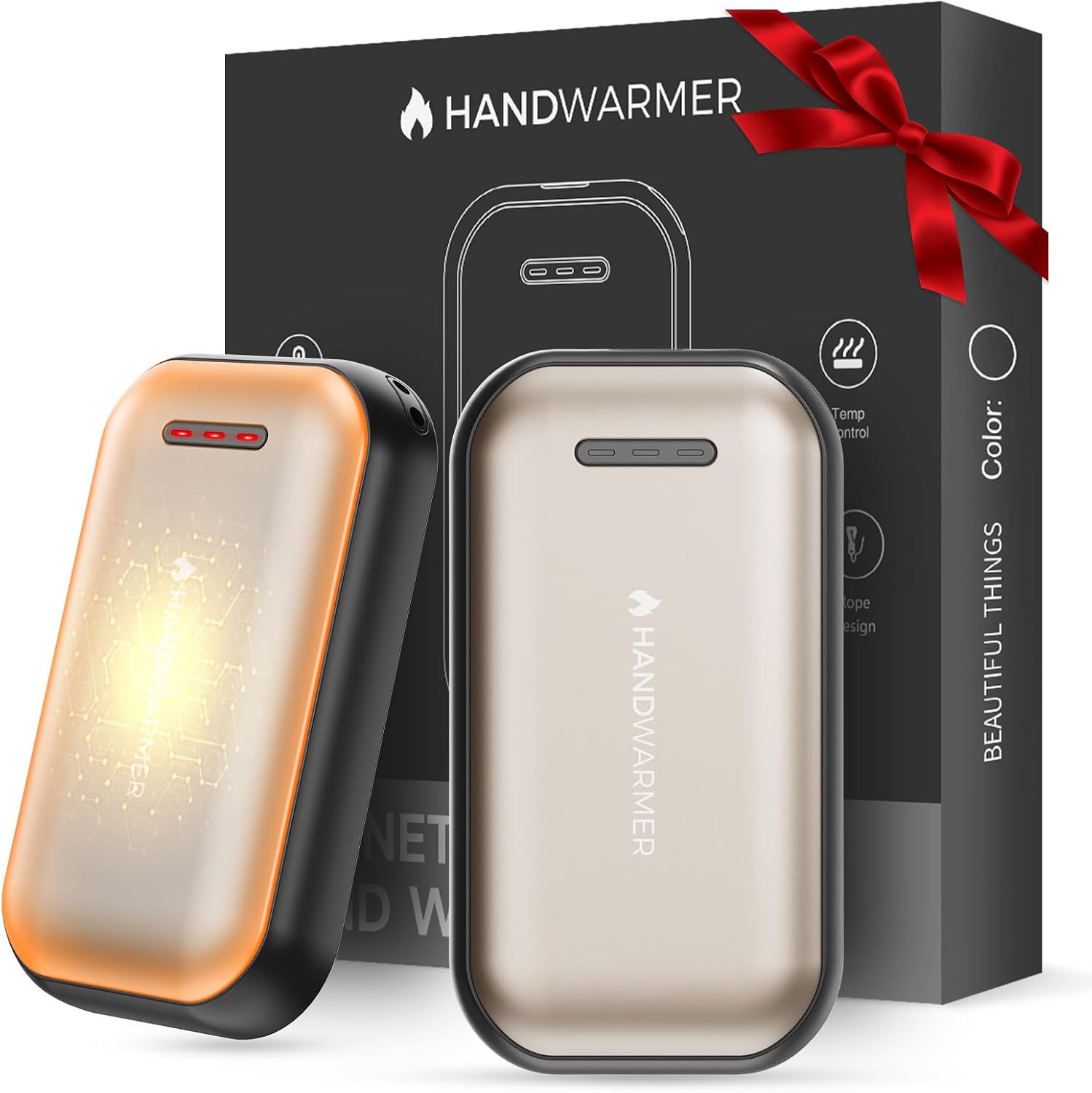 Detalle de Fitabok Hand Warmers 6000mAh Rechargeable Pack