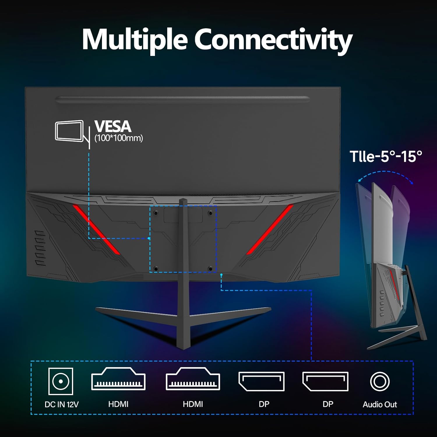 Thumbnail 6 de Gawfolk 32 Inch Curved Gaming Monitor 240Hz