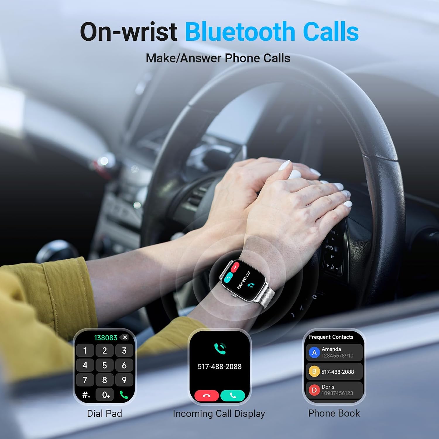 Thumbnail 1 de Smart Watch 1.85" HD Screen with SpO2