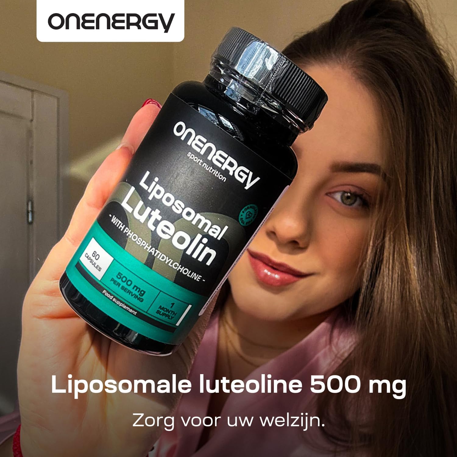 Thumbnail 6 de OnEnergy liposomale luteoline 500 mg met fosfatidylcholine, 60 capsules