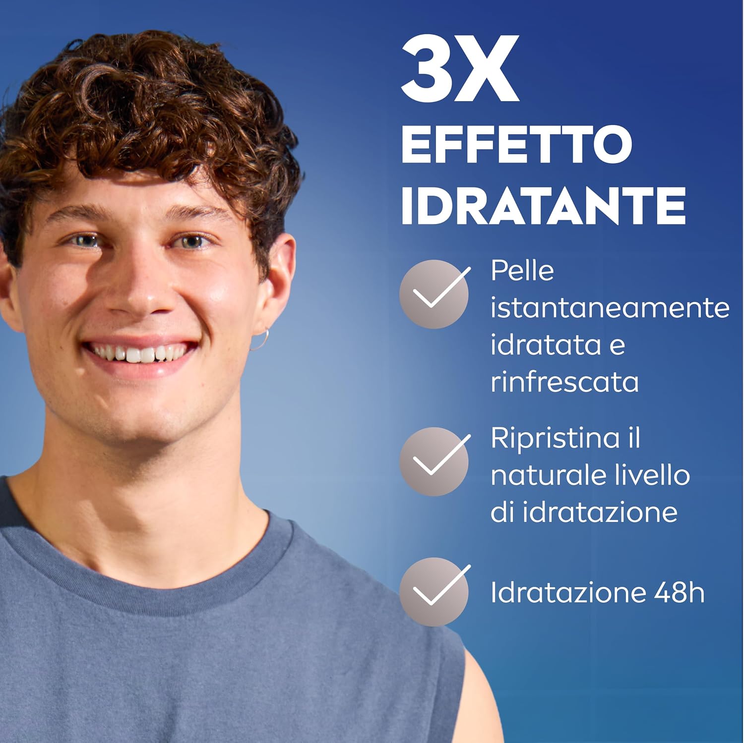 Detalle 2 de NIVEA MEN Hydrocare Crema Idratante 100 ml