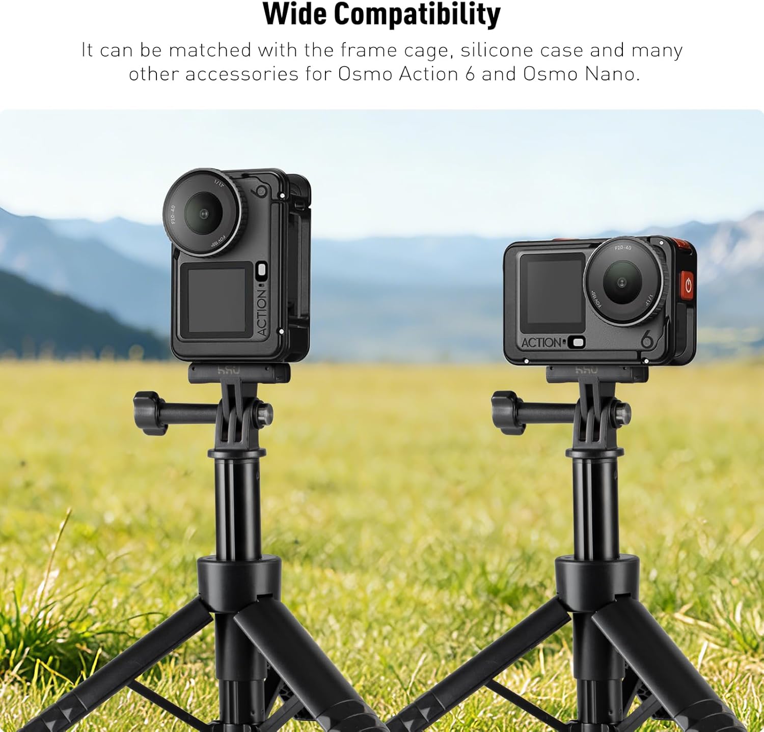 Thumbnail 4 de HSU Magnetic Quick Release Adapter 2-Pack for Osmo Action 6 and Osmo Nano