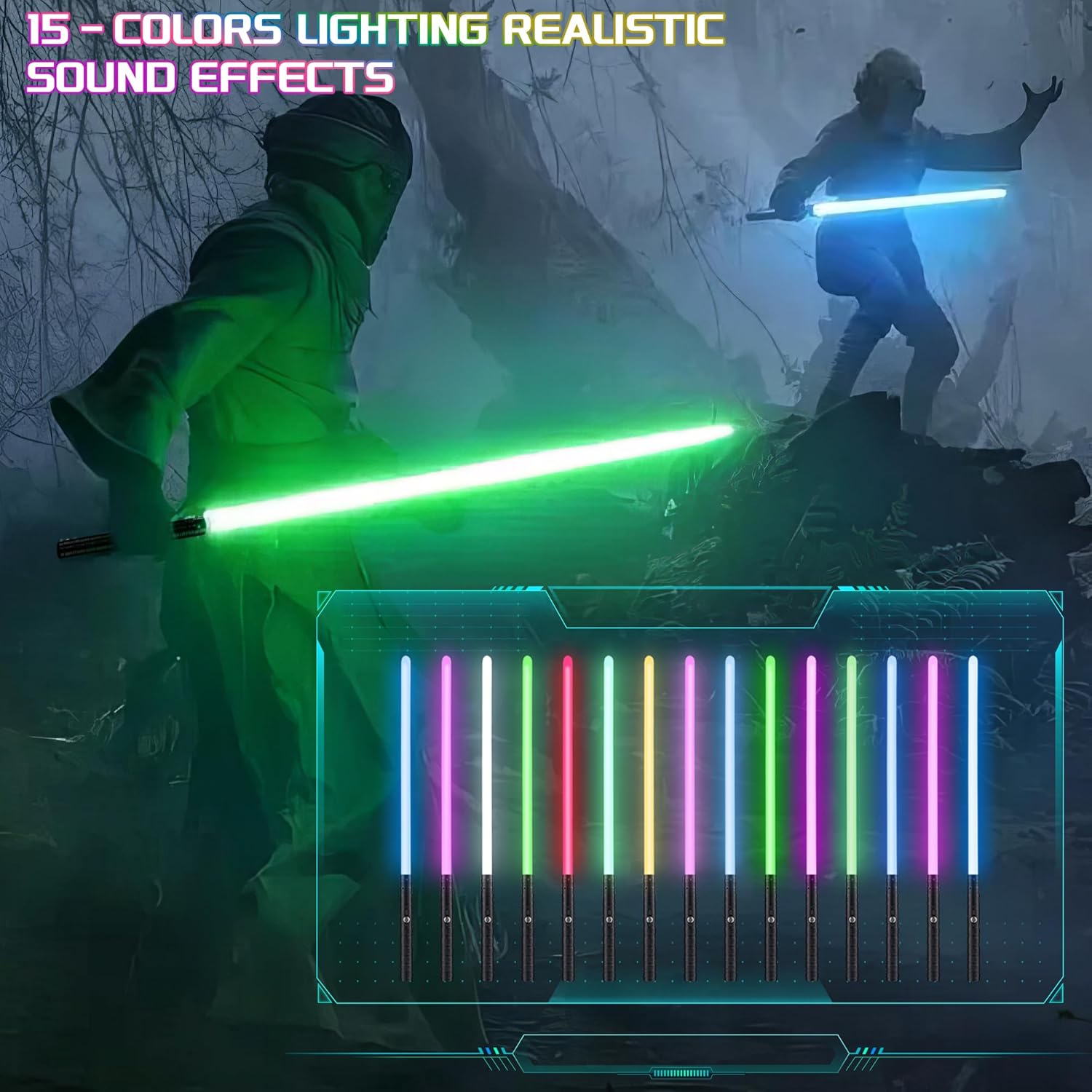 Thumbnail 2 de Yumuwind Lightsaber 78.5cm RGB Pro
