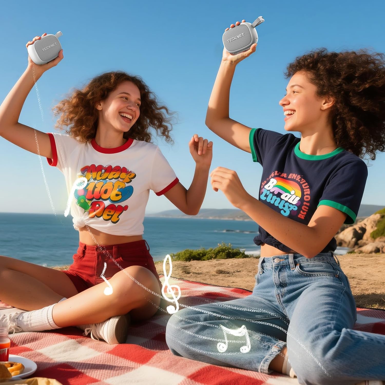 Thumbnail 6 de TECKNET Portable Bluetooth Speaker with IP67 rating, TWS surround sound and up to 30H playtime