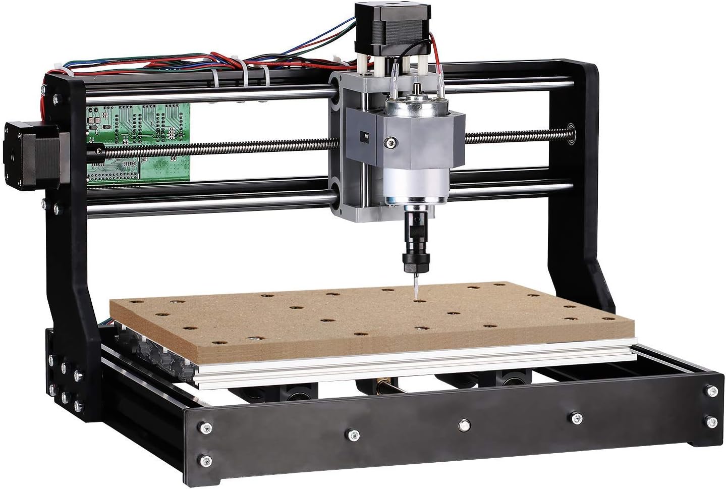 Detalle 2 de Genmitsu 3018 CNC MDF Spoilboard, 30 x 18 x 1.2cm with 6mm Holes