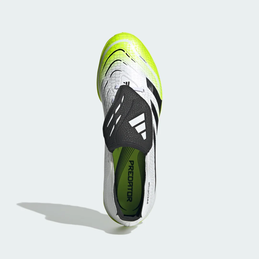 Detalle de Adidas Predator League Fold-Over Tongue Turf – Bota de fútbol para césped artificial