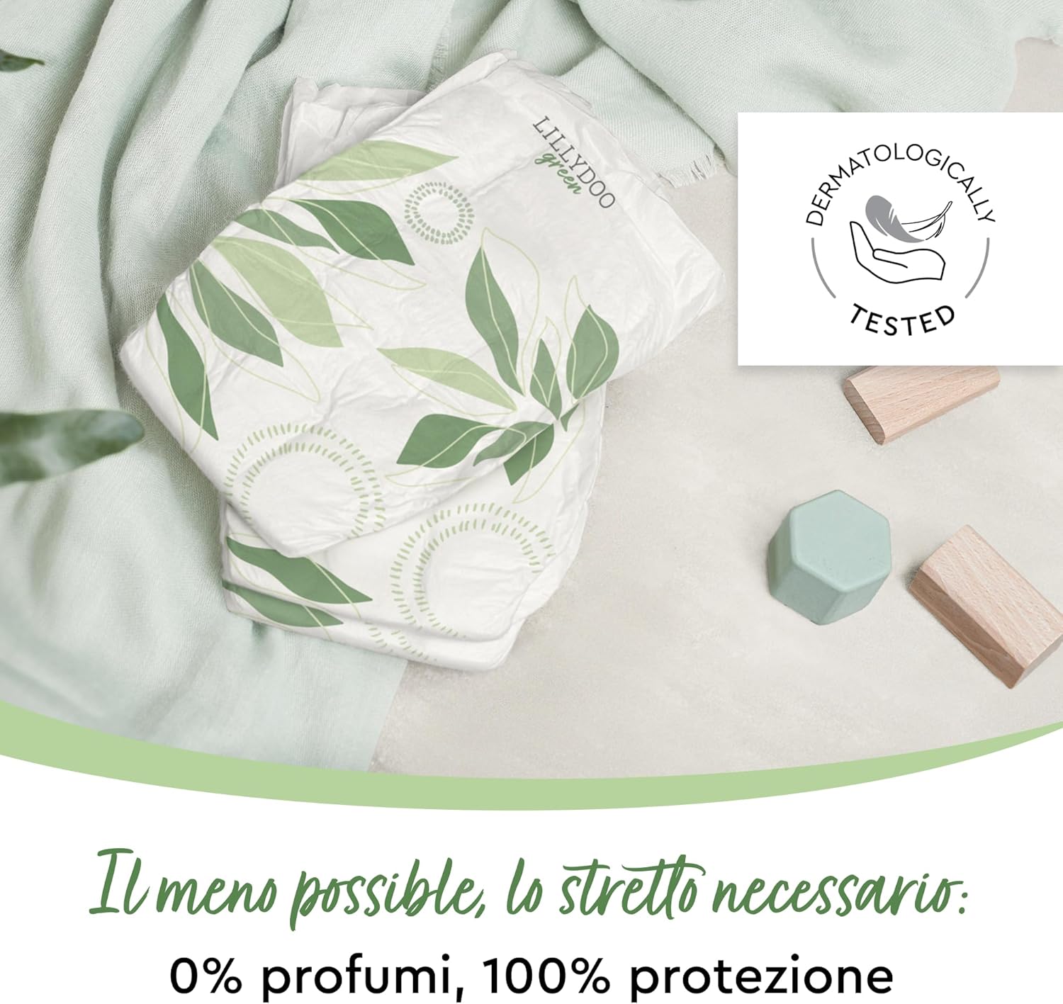 Thumbnail 2 de Pannolini a ridotto impatto ambientale LILLYDOO green, taglia 6 (13-18 kg) – 115 pezzi