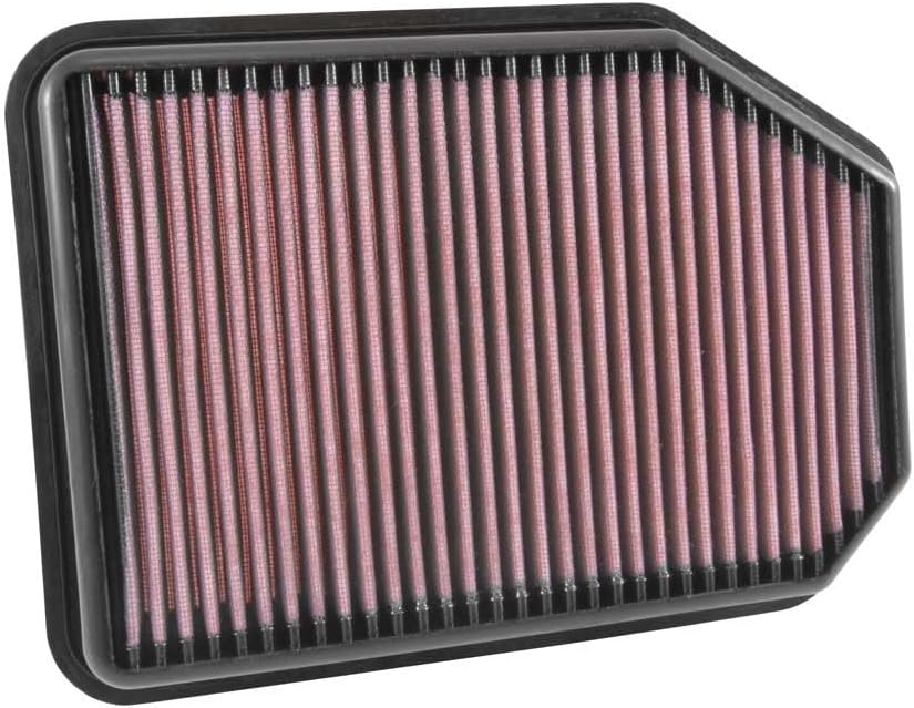 Thumbnail 1 de Filtre à air K&N 33-5023 (2007-2018) pour Wrangler : lavable et conçu pour plus de flux d’air