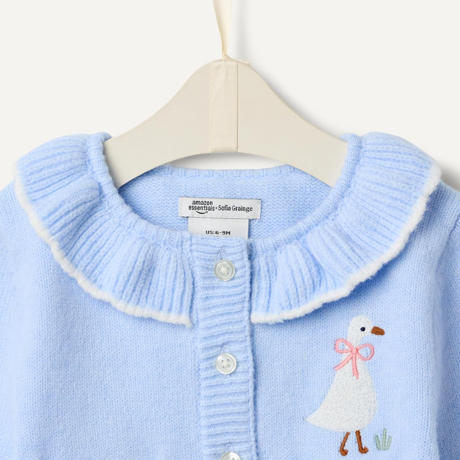 Detalle de Amazon Essentials x Sofia Grainge Baby & Toddler Cardigan Sweater