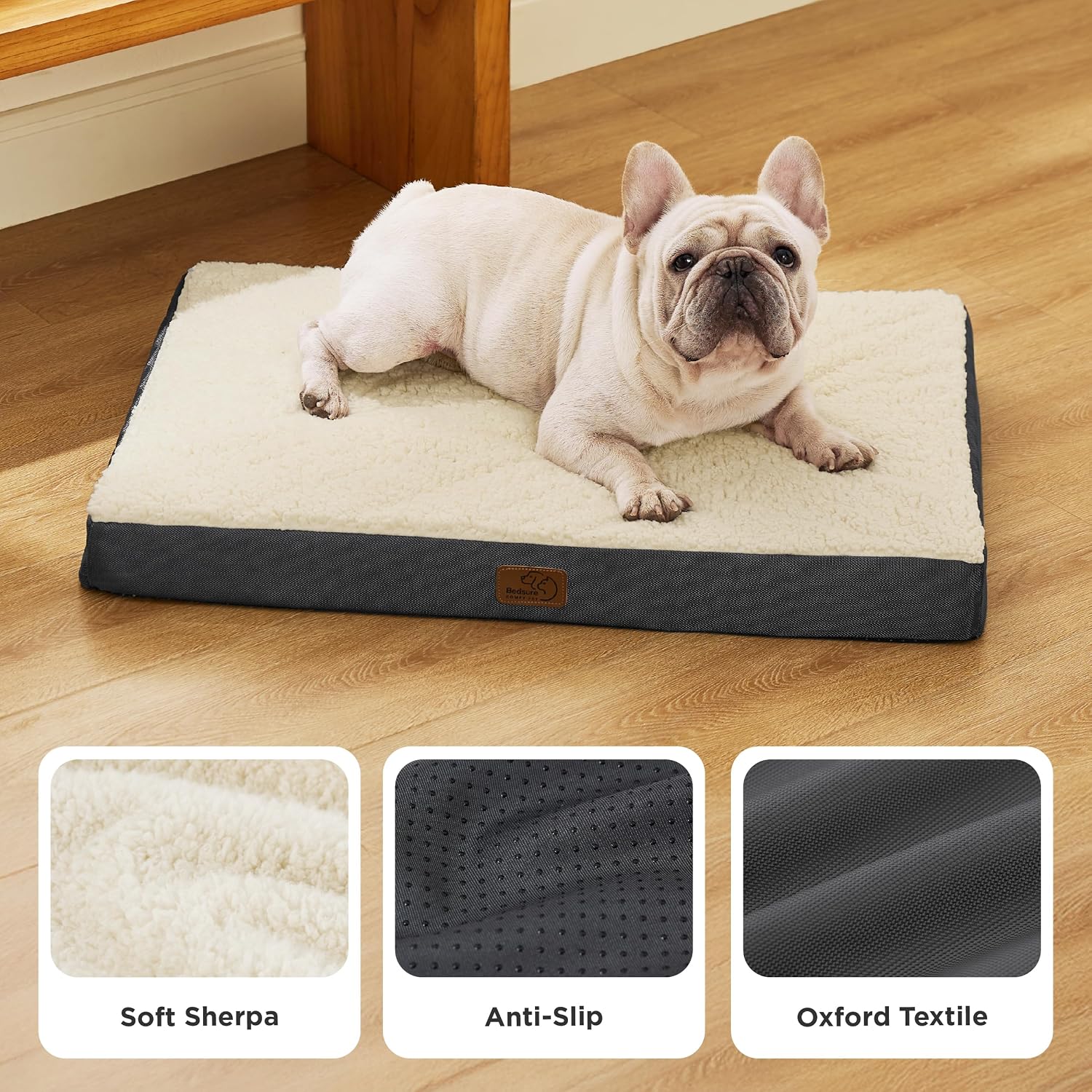 Detalle de Bedsure Dog Bed 30x20in
