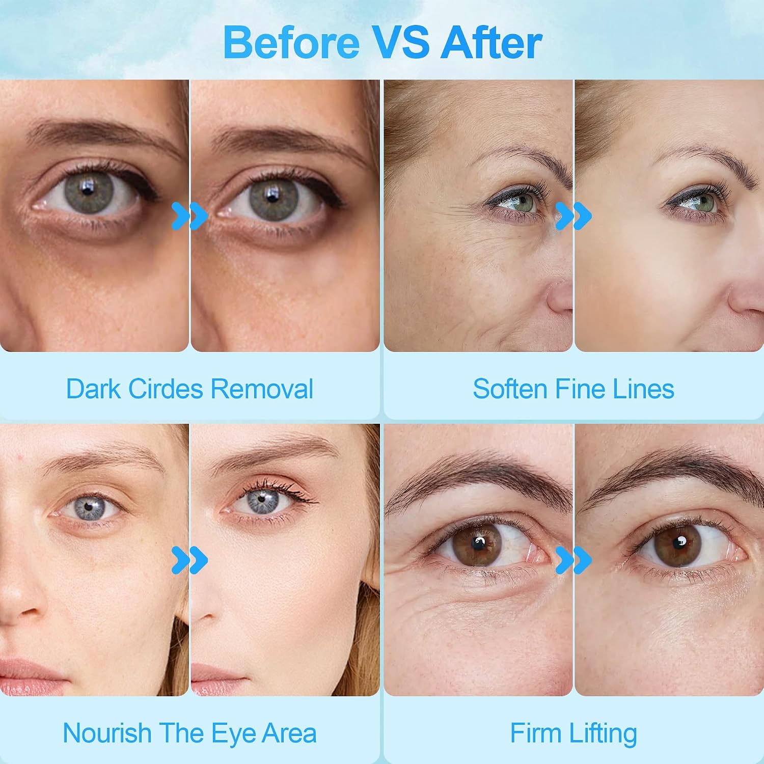 Thumbnail 3 de 60 PCS Parches Colágeno para Ojos 💧 Reducen Ojeras y Líneas Finas