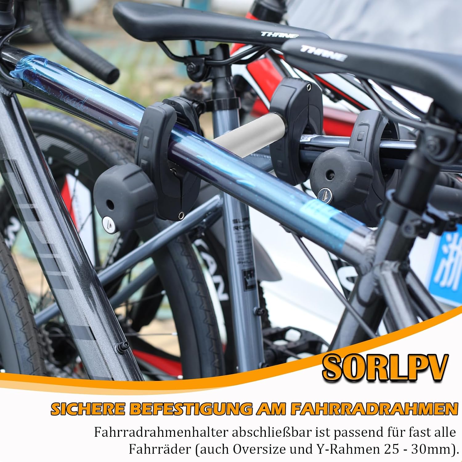 Thumbnail 4 de Sorlpv Rahmenhalter 25 cm für Fahrradträger