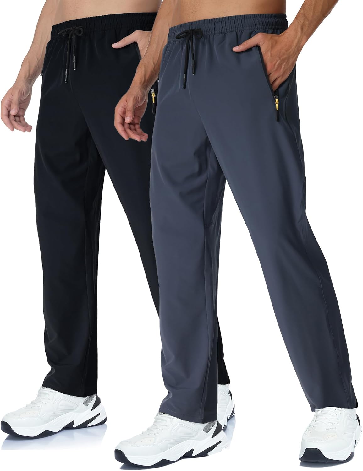 Detalle de Rapoo Lightweight Men’s Hiking Pants, Quick-Dry Stretch Joggers