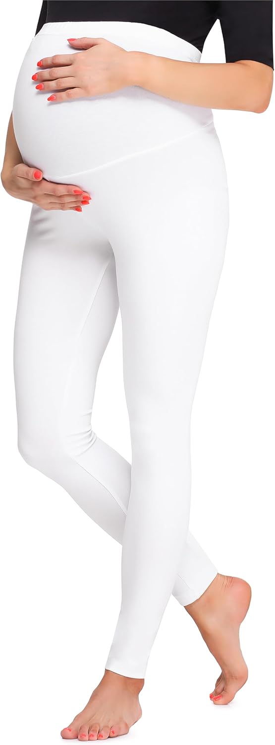 Thumbnail 6 de Be Mammy Umstandsleggings BE20-257 – lange Schwangerschaftsleggings mit hohem Bund