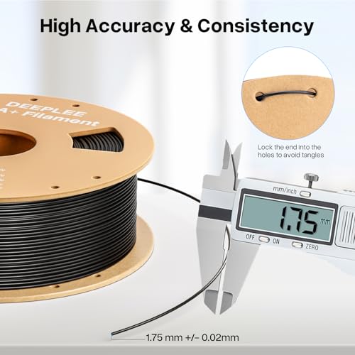 Detalle de DEEPLEE PLA Plus 1.75mm 4kg 3D printer filament