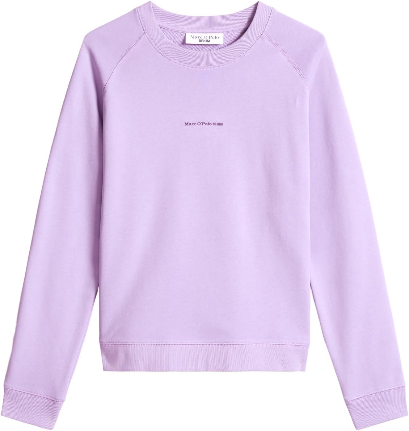 Detalle de Marc O’Polo Denim Damen Sweatshirt aus Bio-Baumwolle mit Raglanärmeln