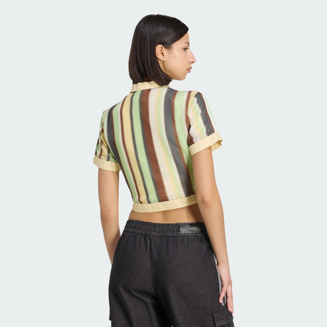 Thumbnail 1 de POLO ADIDAS ORIGINALS SUMMER GLOW STRIPED CROPPED