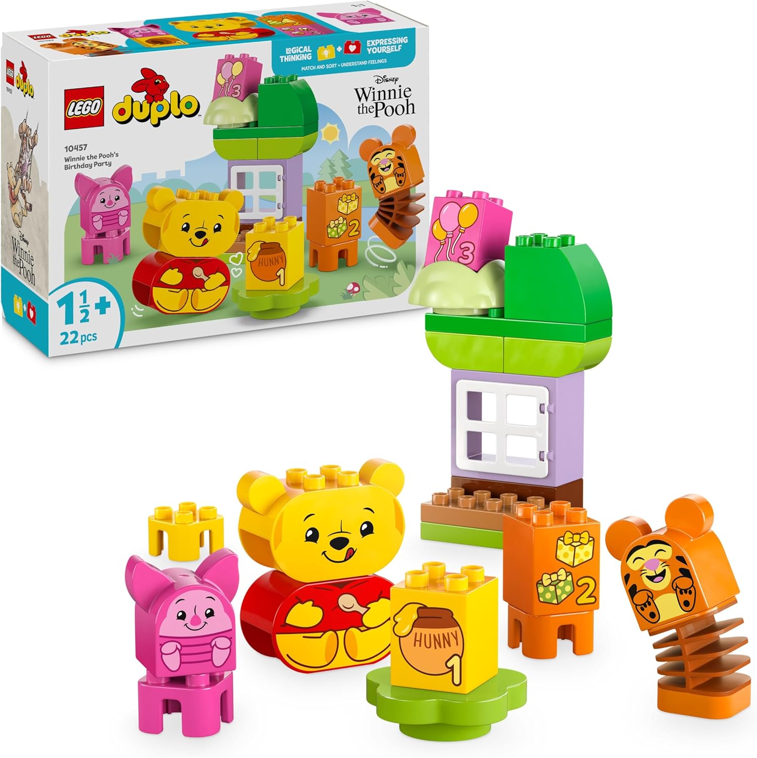 LEGO DUPLO Winnie the Pooh 10457, motricità fine