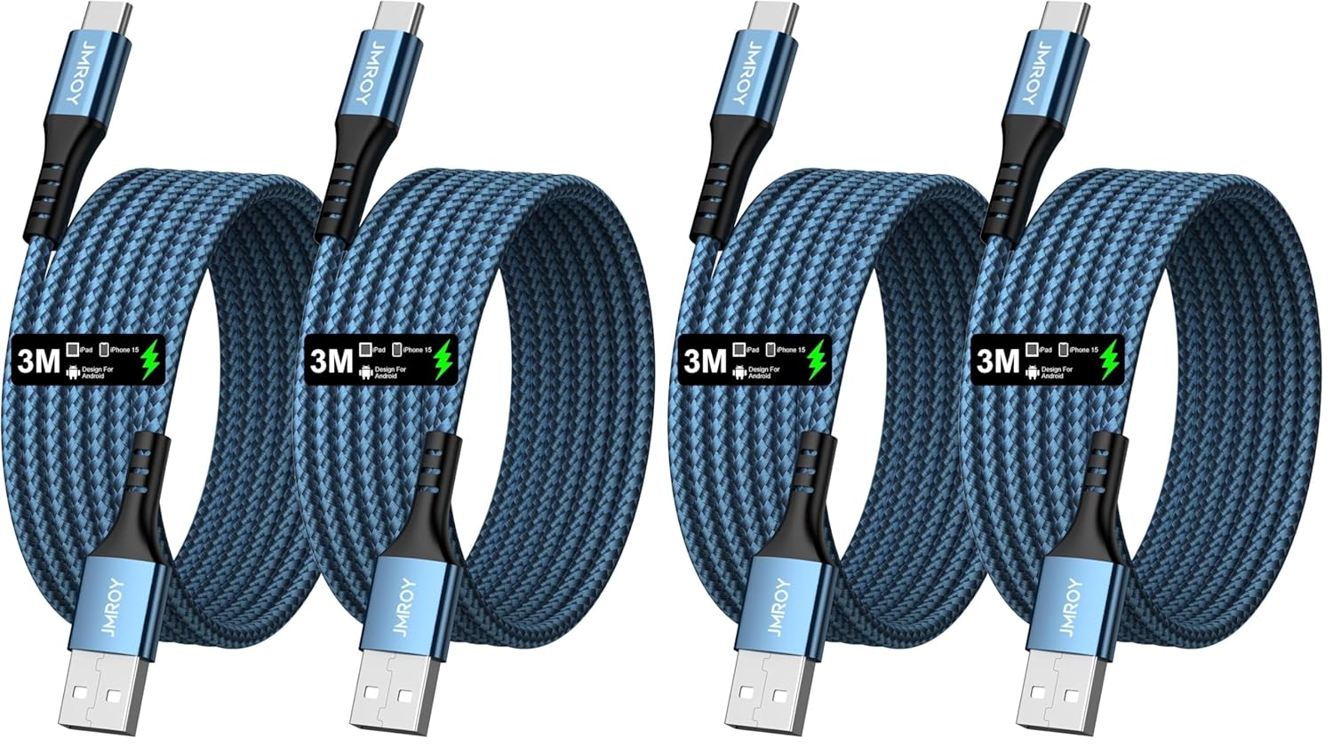 Thumbnail 5 de iPhone 16 Charger Cable 3M braided USB-C, 3.1A