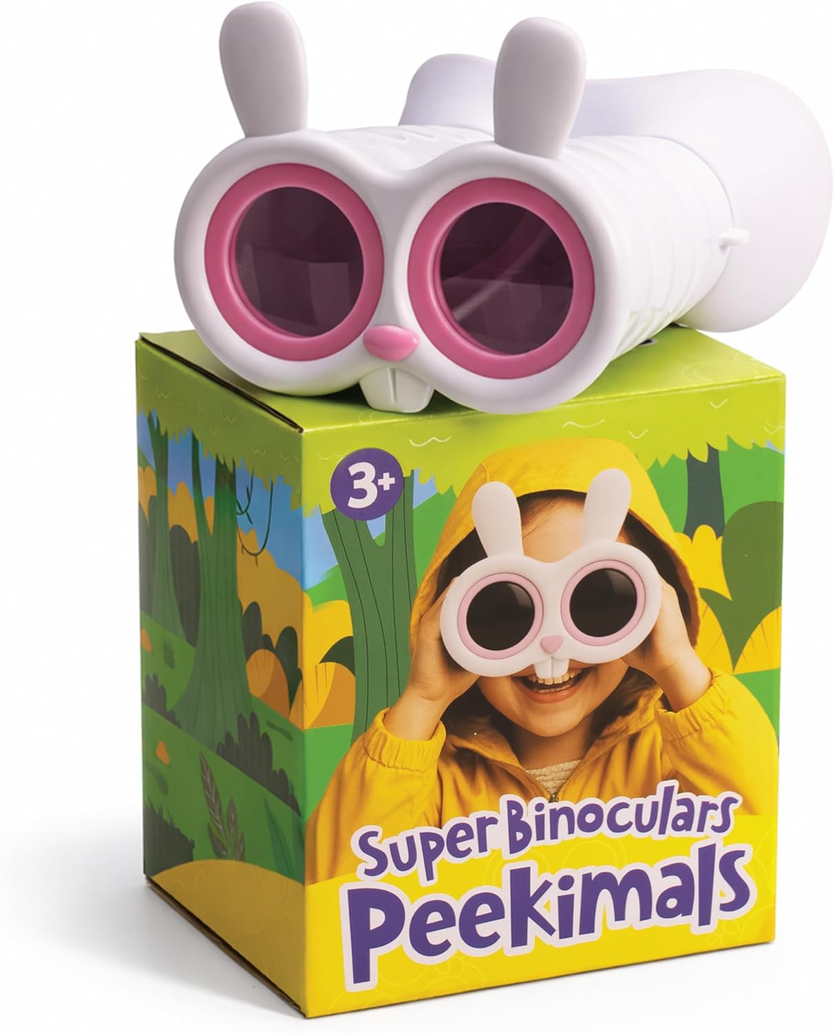 Peekimals Kids Binoculars Bunny Rabbit