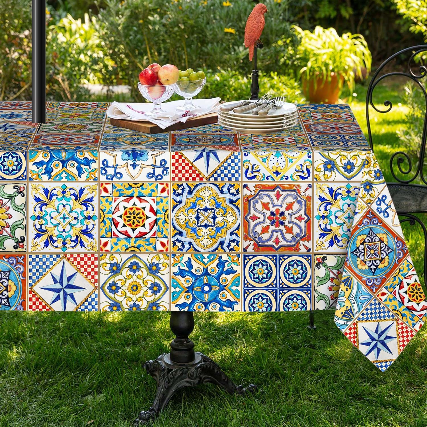 Detalle 2 de Yighty Outdoor Tablecloth 60 x 84 inches