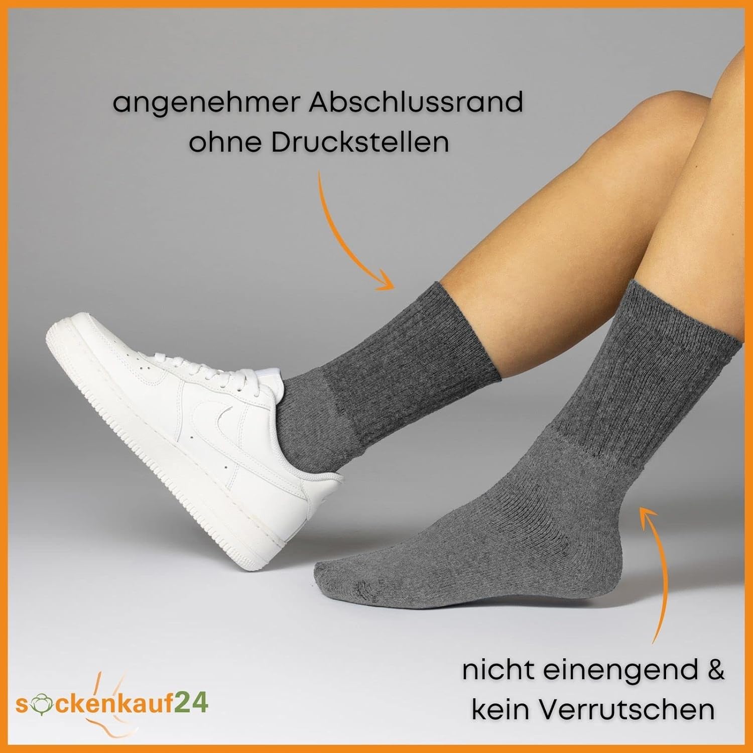 Thumbnail 4 de 10–20–30 Paar Sportsocken/Tennissocken Arbeitssocken aus Baumwolle (Herren & Damen) mit klimaregulierendem Feuchtigkeitsmanagement