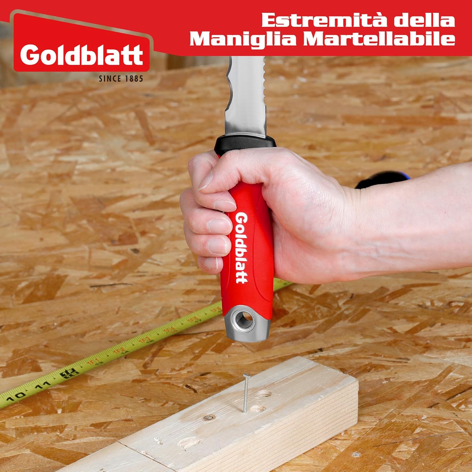 Thumbnail 5 de Goldblatt Coltello per Isolamento: lama inox 20 cm, doppio lato, con custodia in nylon