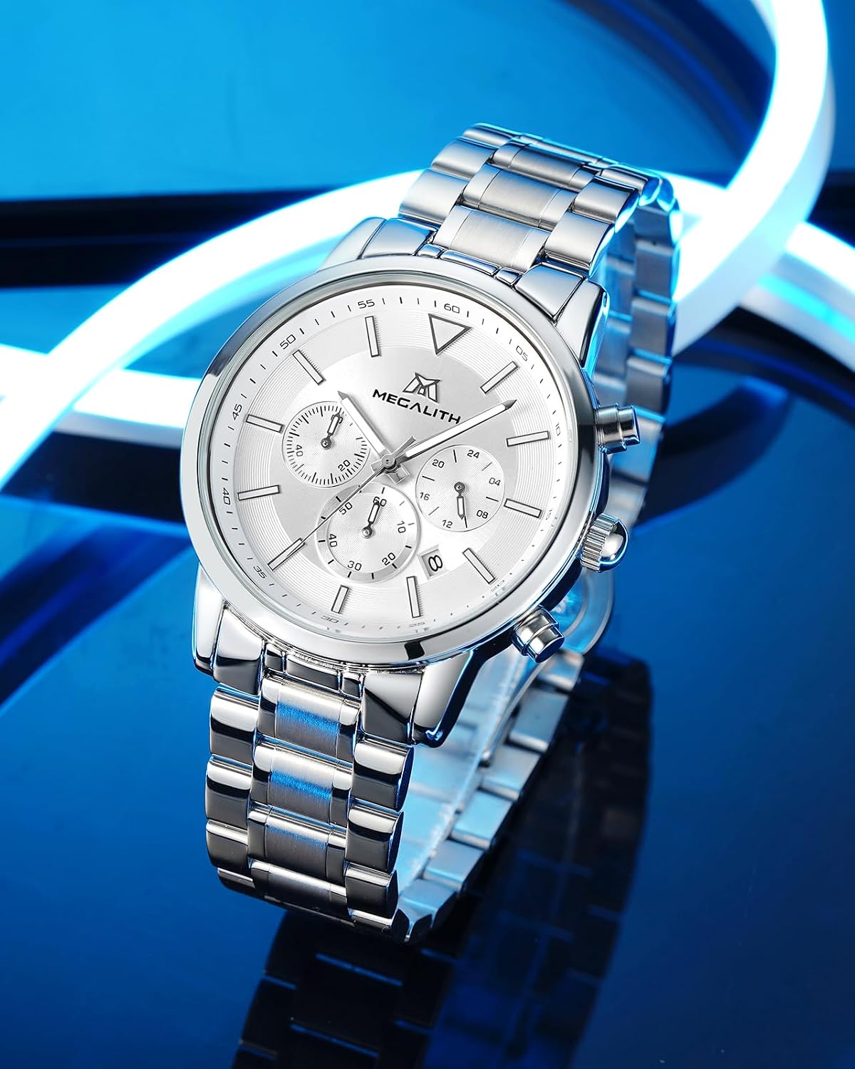 Detalle 2 de MEGALITH Herrenuhr 43,5 mm Chronograph