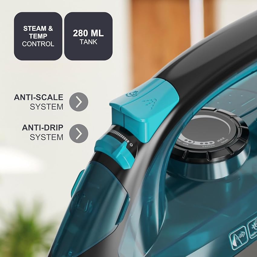 Thumbnail 5 de Black+Decker Plancha 2200W vapor continuo 30 g/min