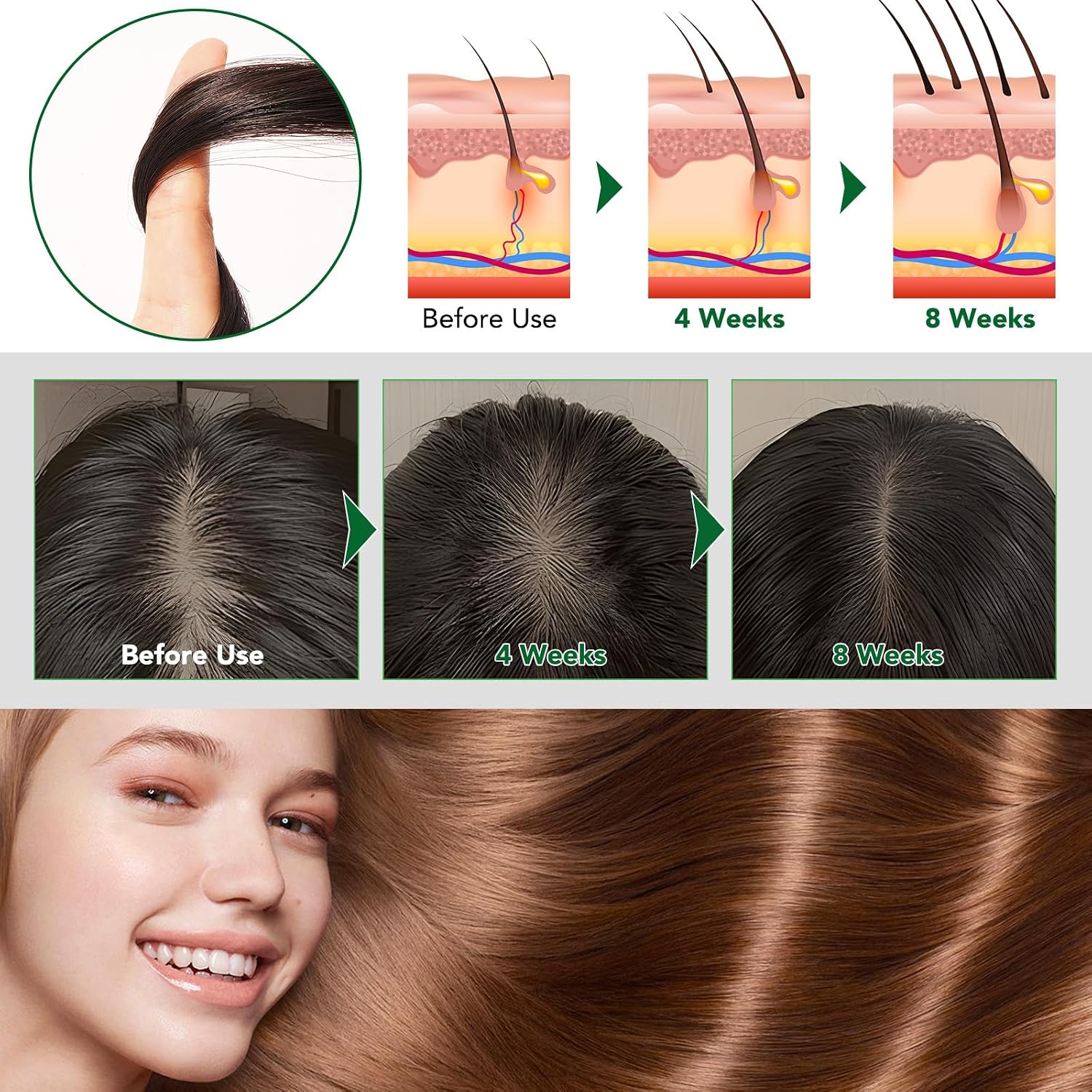 Detalle de Batana Öl Haarmaske für Haarwachstum – 120 g, 100% natürlich, Bio