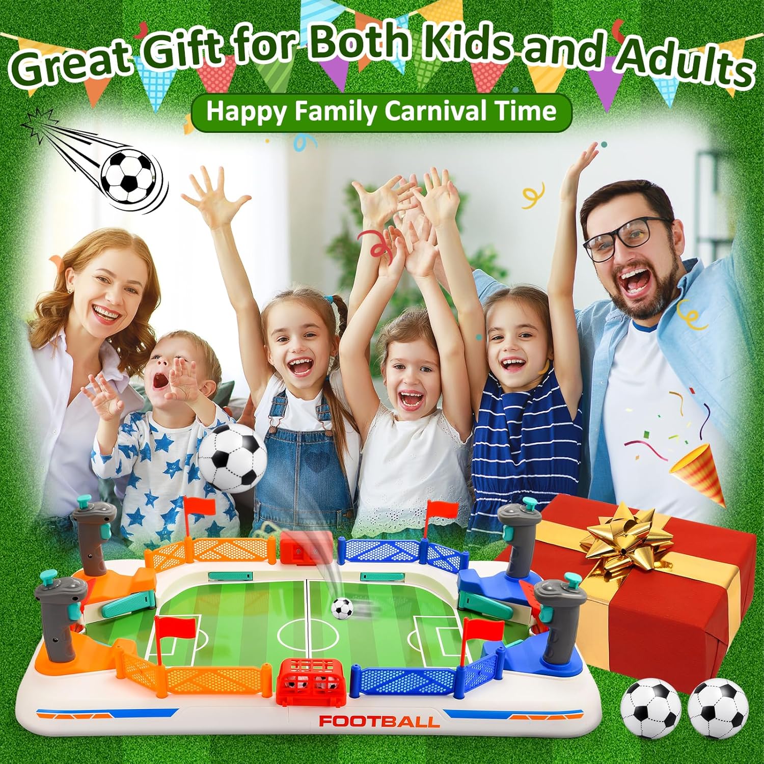 Thumbnail 5 de Dromlag Mini-Tischkicker Kinder 2 Spieler