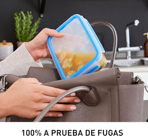 Detalle de Emsa Clip&Close Fresh 1 L — set 3 recipientes 🥣