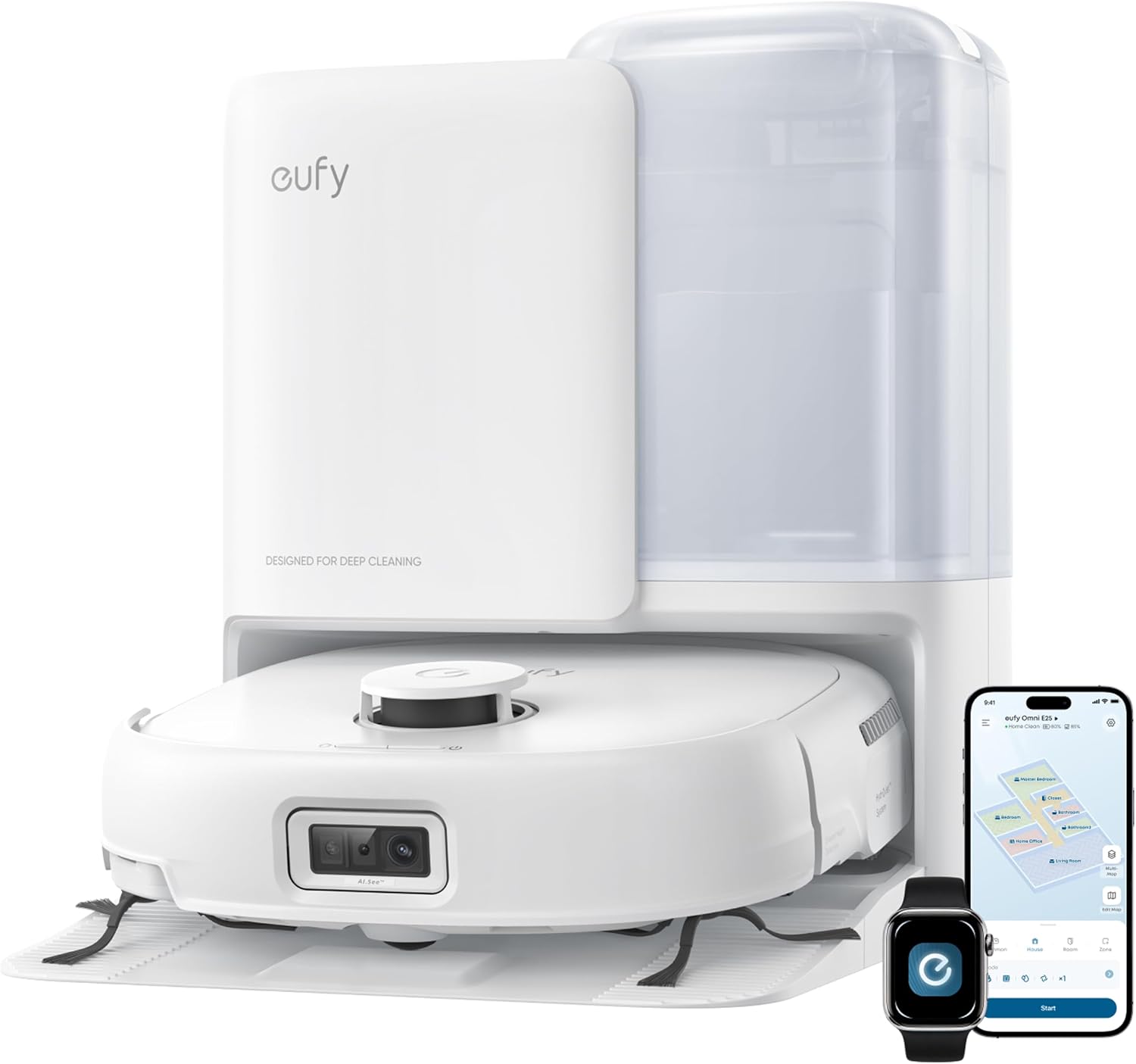 eufy E25 Omni Robot Vacuum Cleaner 20,000 Pa 🤖