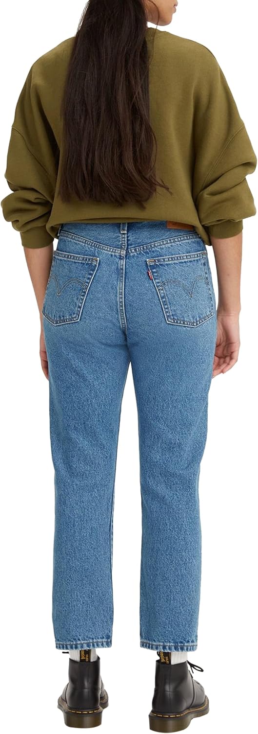 Detalle 2 de Levi’s 501® Crop-jeans för dam