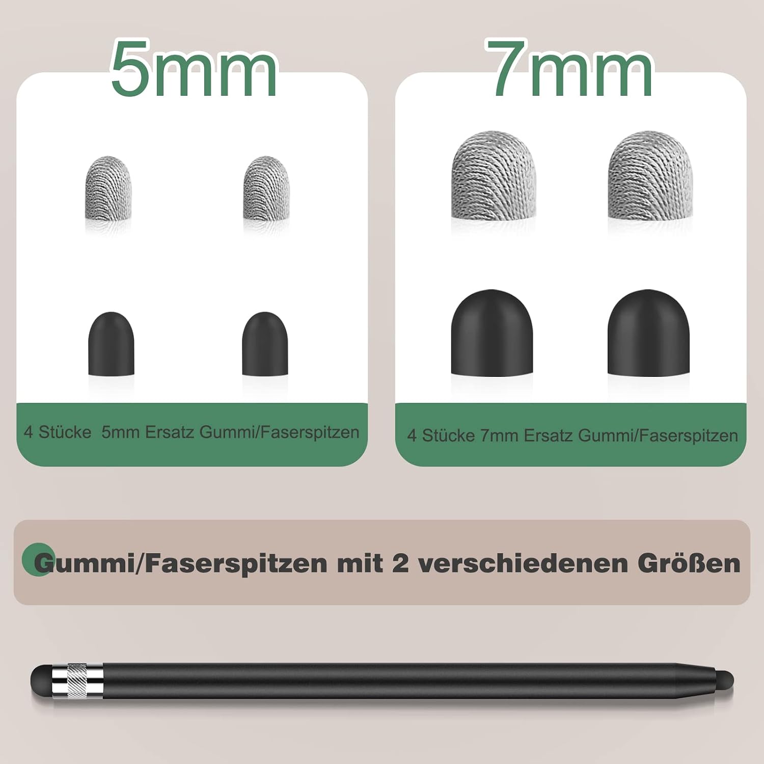 Detalle 1 de Touchscreen Stift MEKO 2 Pack 14 cm