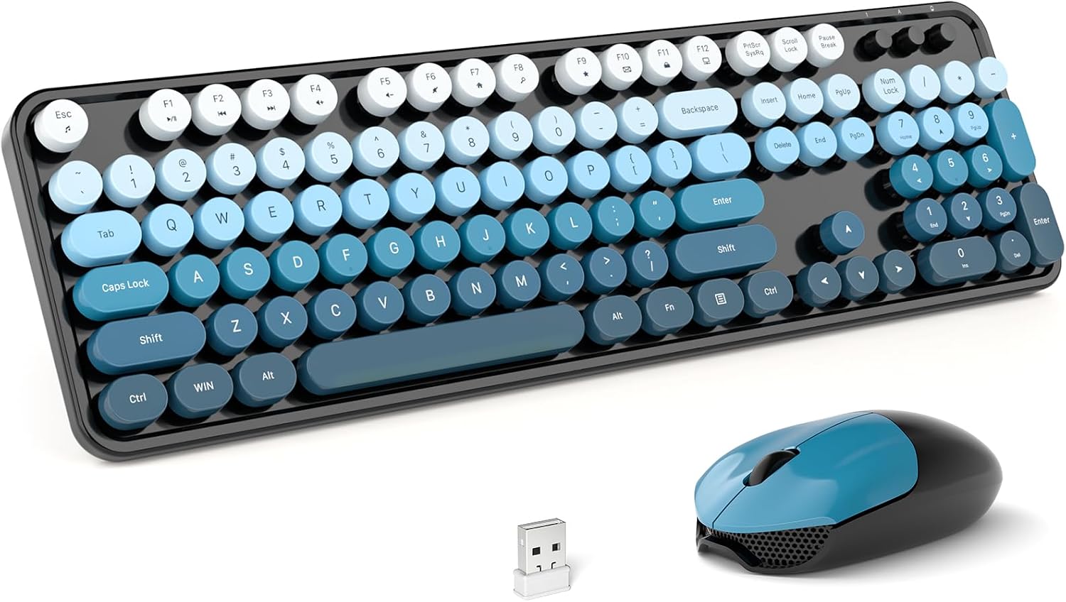 Detalle de MOFII Wireless Keyboard and Mouse Combo 10m