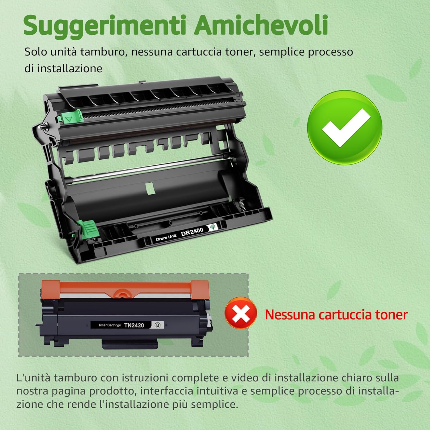 Thumbnail 1 de GREENSKY DR2400 tamburo compatibile 12.000 pagine 🖨