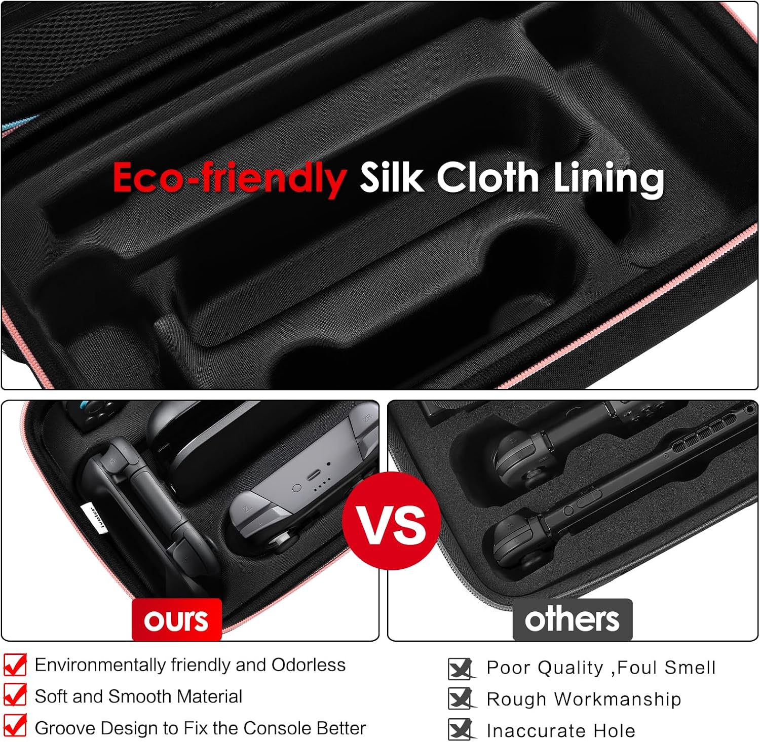 Thumbnail 5 de ivoler Carrying All-in-One Case for Nintendo Switch 2, 20-game pouch