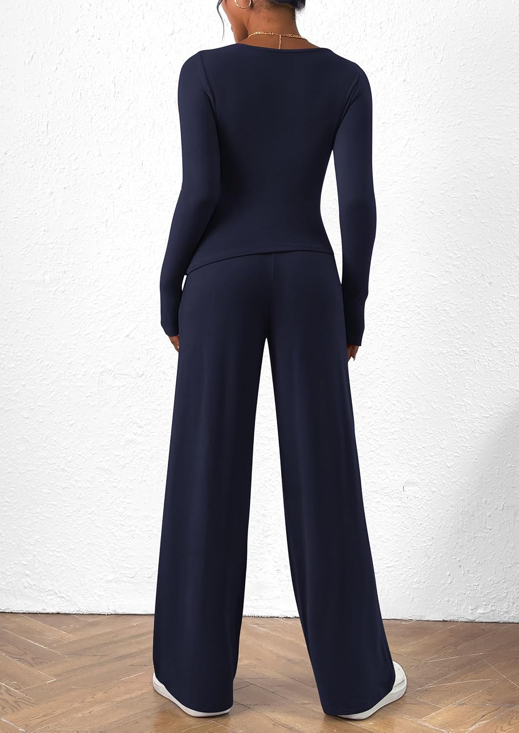 Detalle de PRETTYGARDEN Women's Two-Piece Lounge Set