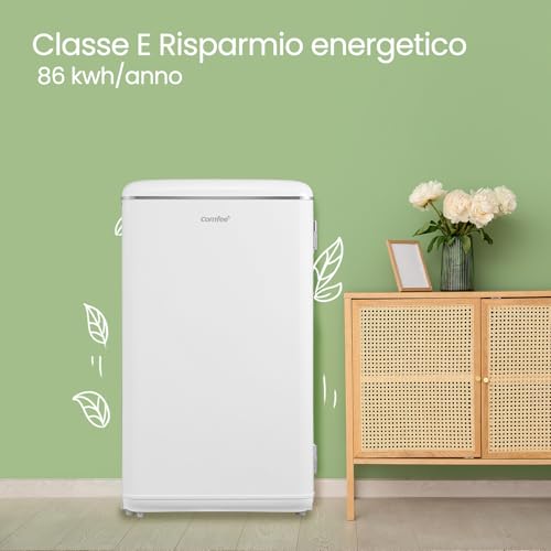 Thumbnail 7 de COMFEE' RCD93WH2EURT(E) Mini Frigo 93L: Design retrò italiano con tecnologia moderna
