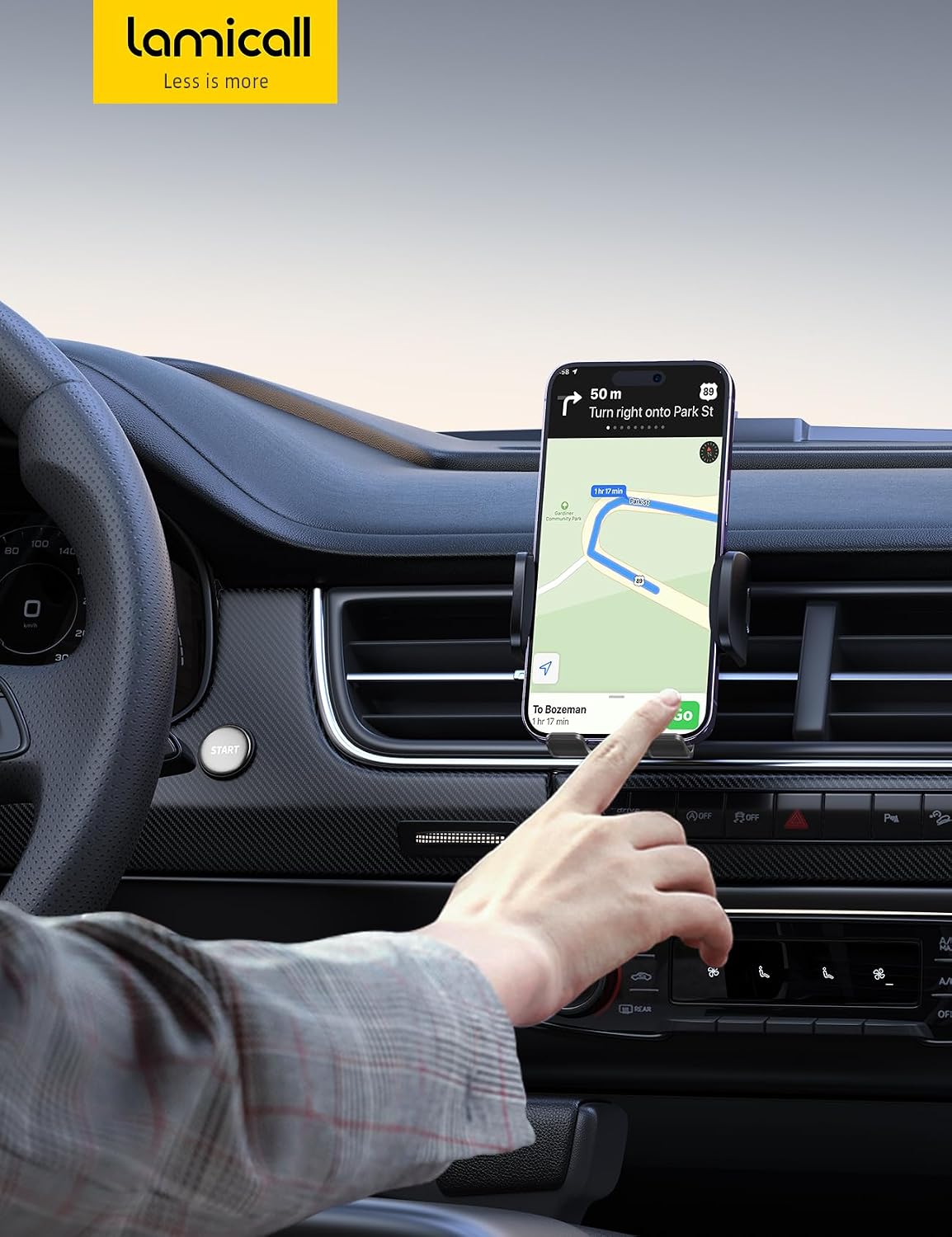 Thumbnail 6 de Lamicall Car Phone Mount for Air Vents