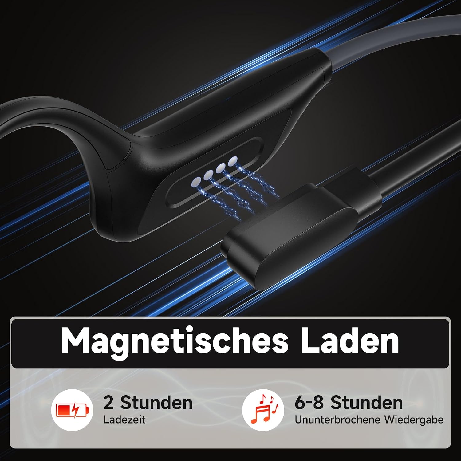 Thumbnail 4 de MANKIW T20 Knochenschall Kopfhörer 8 Stunden