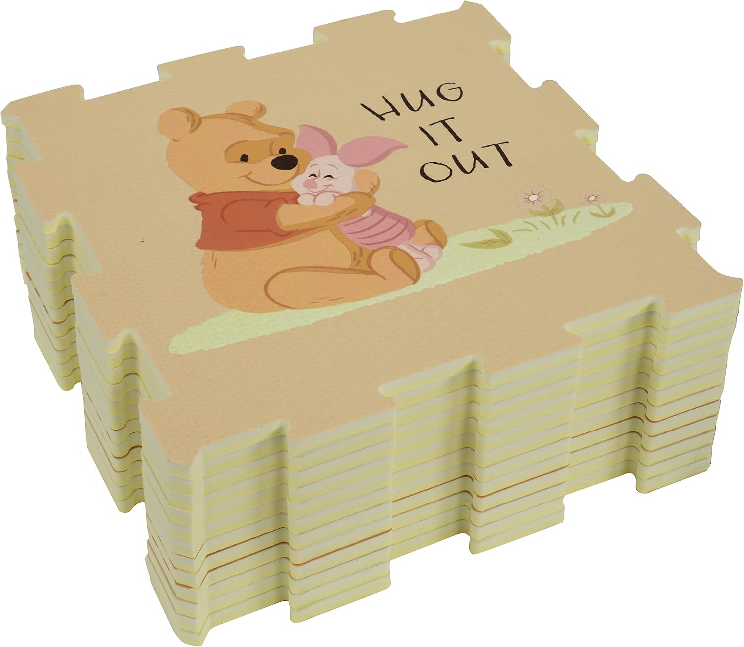 Thumbnail 1 de Disney Winnie The Pooh Foam Play Mats – 12-Piece Interlocking 1cm EVA Floor Tiles