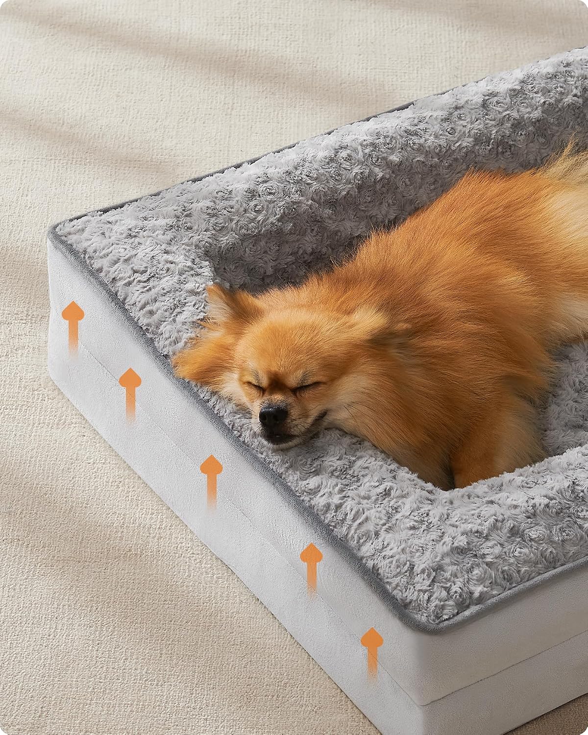 Detalle 2 de Feandrea PGW251G01 Orthopedic Dog Bed 71 x 58 cm