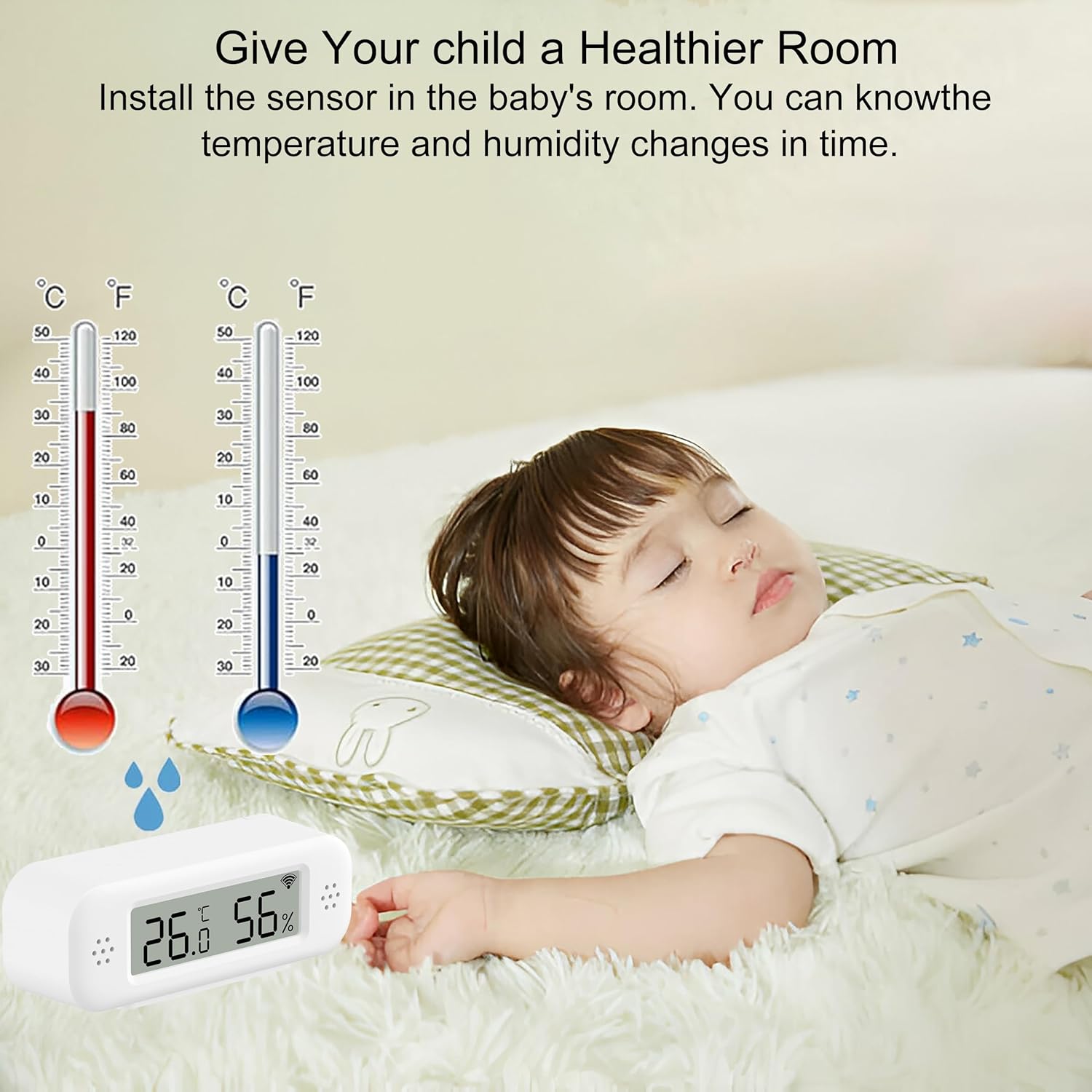 Thumbnail 1 de Comboss WLAN Hygrometer 4 Stück 🌡️