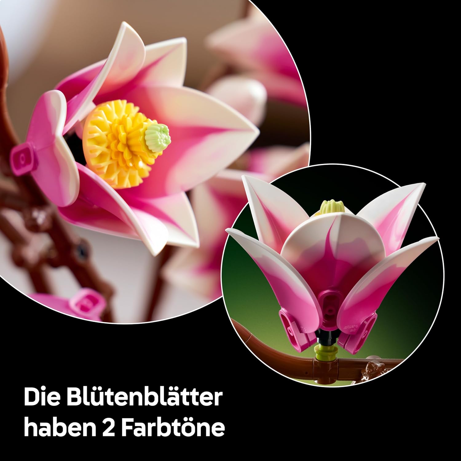 Detalle 2 de LEGO Botanicals Magnolienzweige